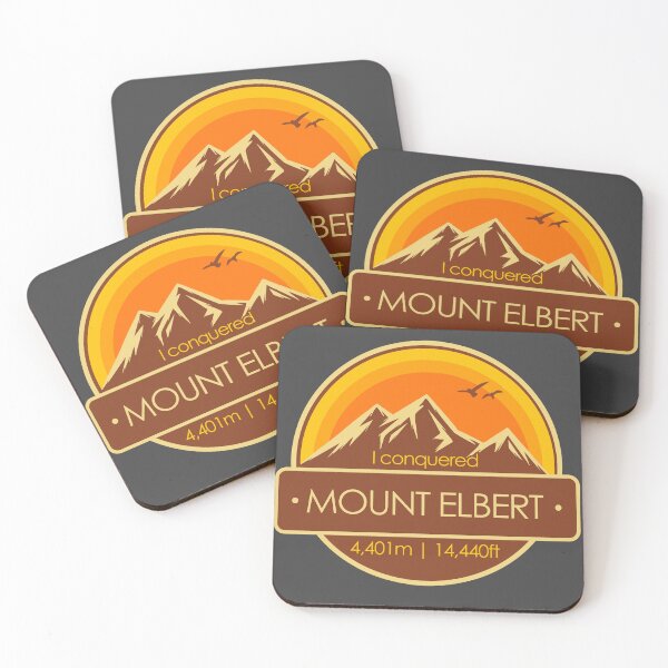 Item preview, I Conquered Mount Elbert Hiker's Collectable designed and sold by LegsMiserable.