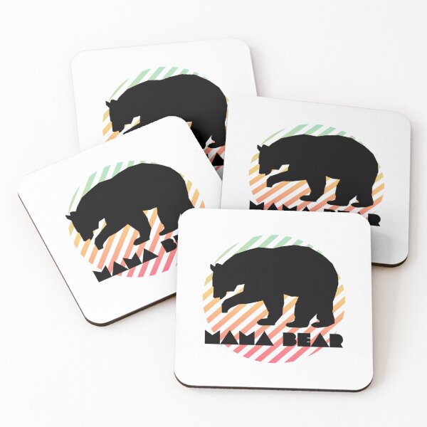 Item preview, Mama Bear Striped Pastel designed and sold by AngelaNinette.