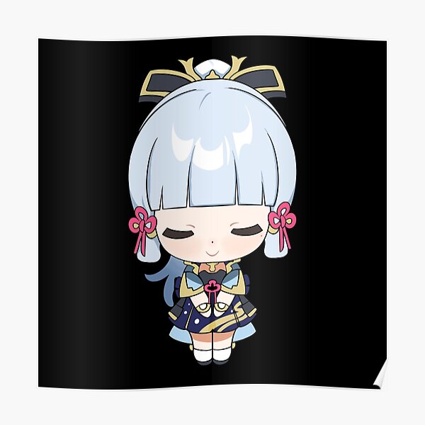 GENSHIN IMPACT AYAKA CHIBI 1 Poster For Sale By Oblivioncrtv Redbubble   Poster,504x498,f8f8f8 Pad,600x600,f8f8f8 