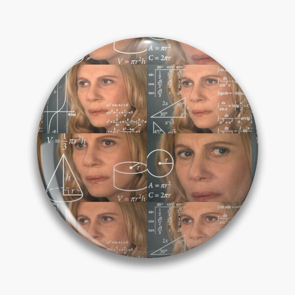 Item preview, Confused Math Lady designed and sold by Meme Economy.