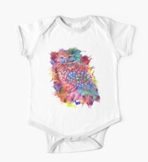 Rainbow owl One Piece - Short Sleeve