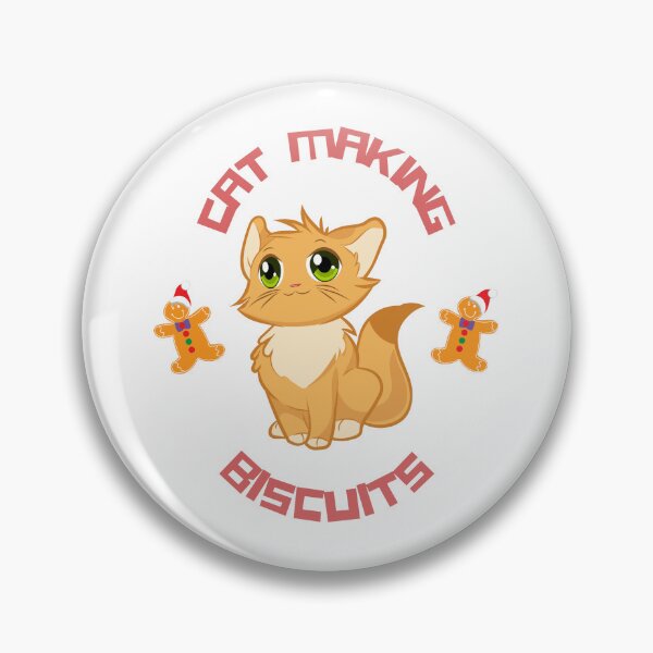Item preview, cat making biscuits designed and sold by PaulGoldStore.