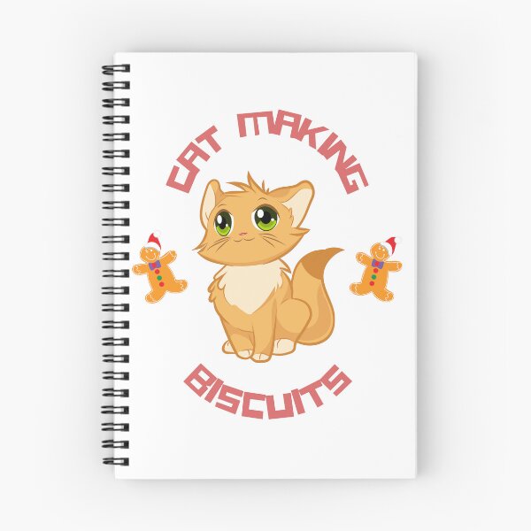 Item preview, cat making biscuits designed and sold by PaulGoldStore.