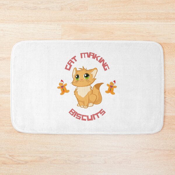 Item preview, cat making biscuits designed and sold by PaulGoldStore.