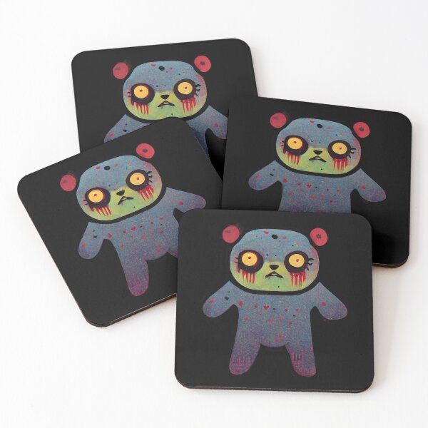 Item preview, Zombie Creepy Kawaii Teddy Bear 2 designed and sold by MythicPrompts.