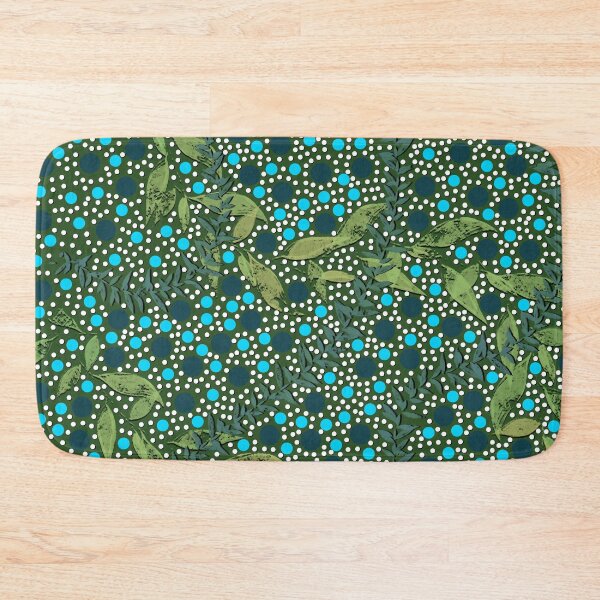 Item preview, Polka Dot Leaves Pattern designed and sold by cylinamoravy.
