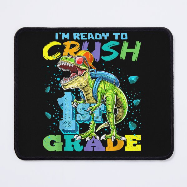 Item preview, Im Ready To Crush 1st Grade T Rex Dinosaur Back to School For Boys designed and sold by anes18.