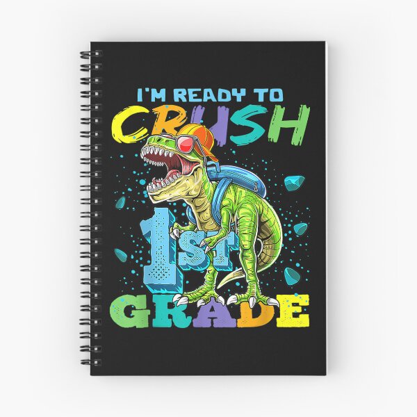 Item preview, Im Ready To Crush 1st Grade T Rex Dinosaur Back to School For Boys  designed and sold by anes18.