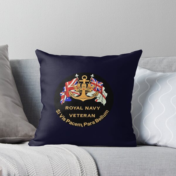 Item preview, Royal Navy Veteran circular badge designed and sold by Oppos  Community Farm.