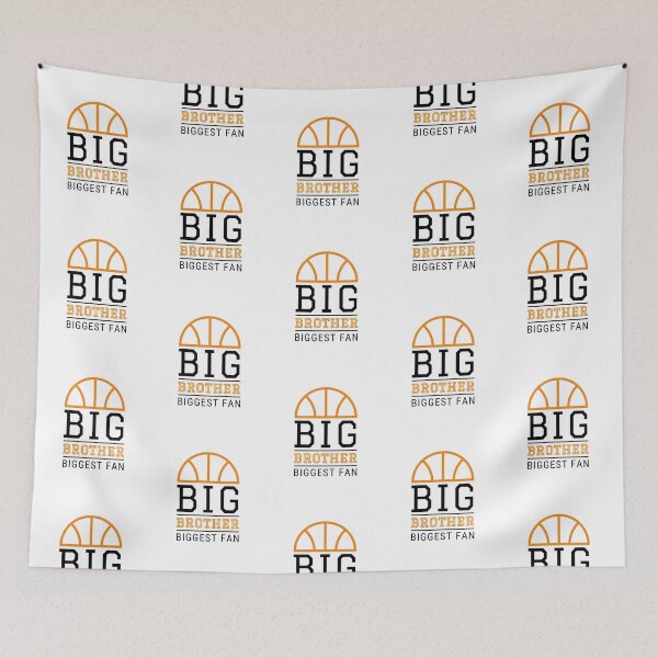 Item preview, Big Brother Biggest Fan Basketball, Basketball Brother, Basketball Bro, Cheer Basketball Family designed and sold by singRsong.
