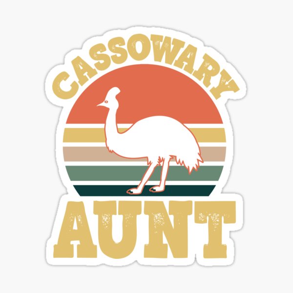 Item preview, Cassowary Family Party Cassowary Aunt designed and sold by eternallygifted.
