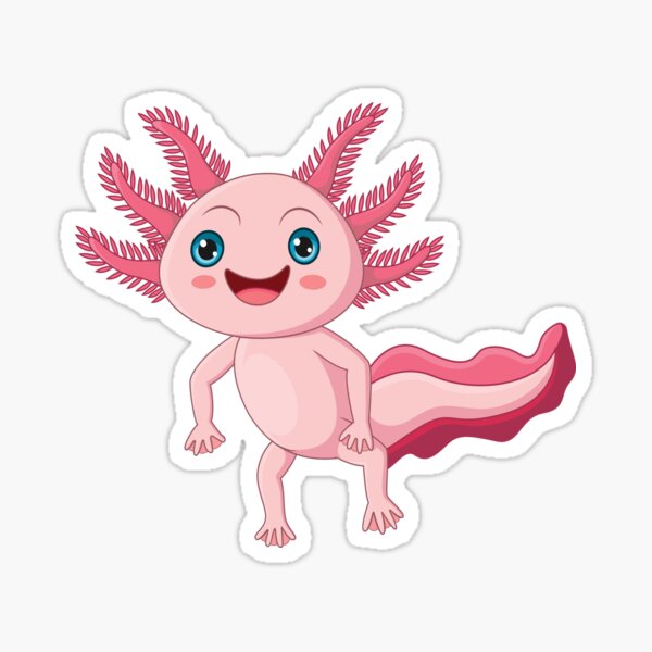 ZPINXIGN Axolotl Backpack Set For Girls | 3-Piece School Bookbag With Lunch Box & Pencil Case | Ages 6-8-784993