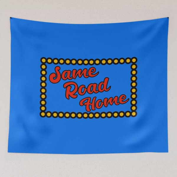Item preview, We’re all on the same road home blue designed and sold by YOStudios.