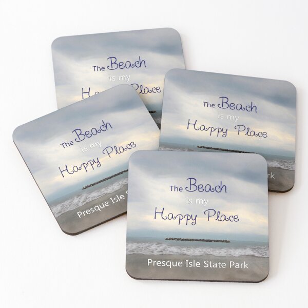 Item preview, The Beach is My Happy Place - Presque Isle designed and sold by Kathy Weaver.