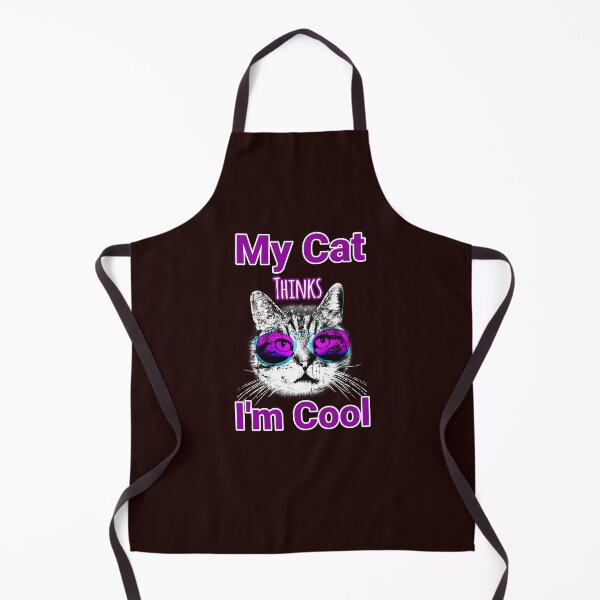 Item preview, My Cat Thinks I'm Cool Design designed and sold by Angela Mello.