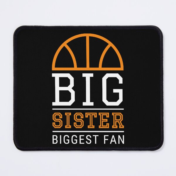 Item preview, Big Sister Biggest Fan Basketball, Basketball Sister, Basketball Sis, Cheer Basketball Family designed and sold by singRsong.