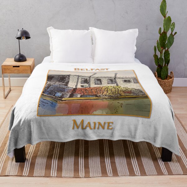 Item preview, Lobster traps sitting on the dock in Belfast Maine - WelshDesigns designed and sold by welshdesigns.