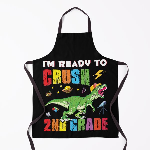 Item preview, I'm Ready To Crush 2nd Grade Shirt Funny trex Dinosaur Kids designed and sold by CREATIVE-TEE.