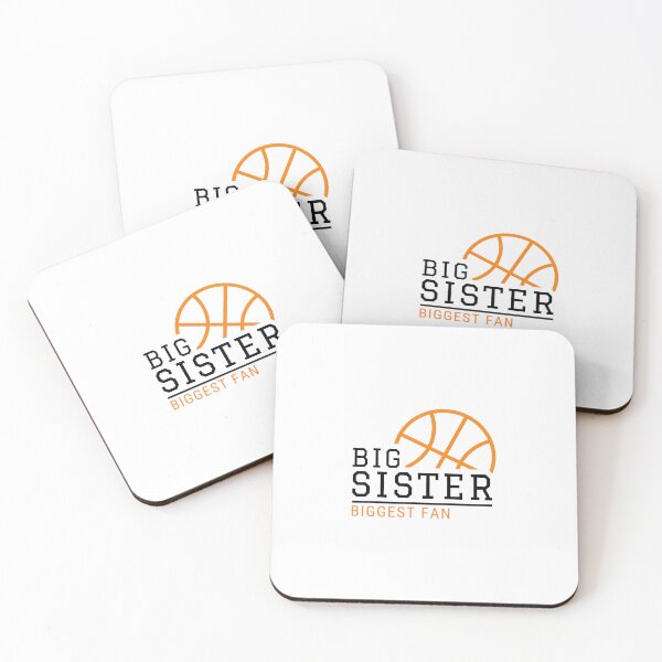 Item preview, Big Sister Biggest Fan Basketball, Basketball Sister, Basketball Sis, Cheer Basketball Family designed and sold by singRsong.