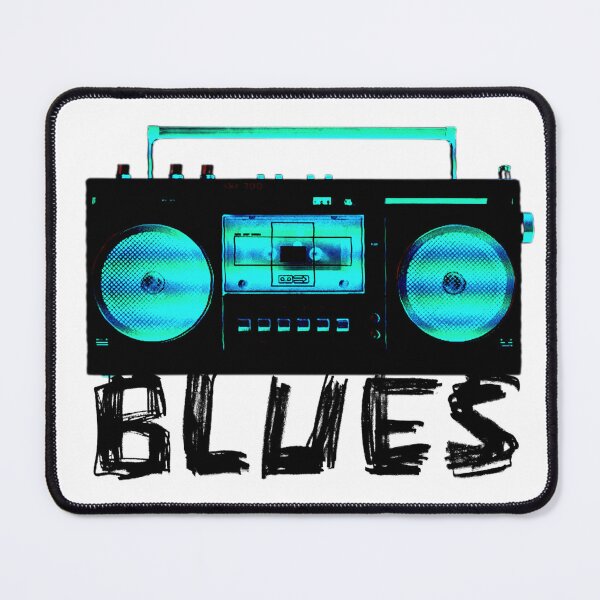 Item preview, Blues Rock Radio for Blues Music designed and sold by badlydrawnbabe.