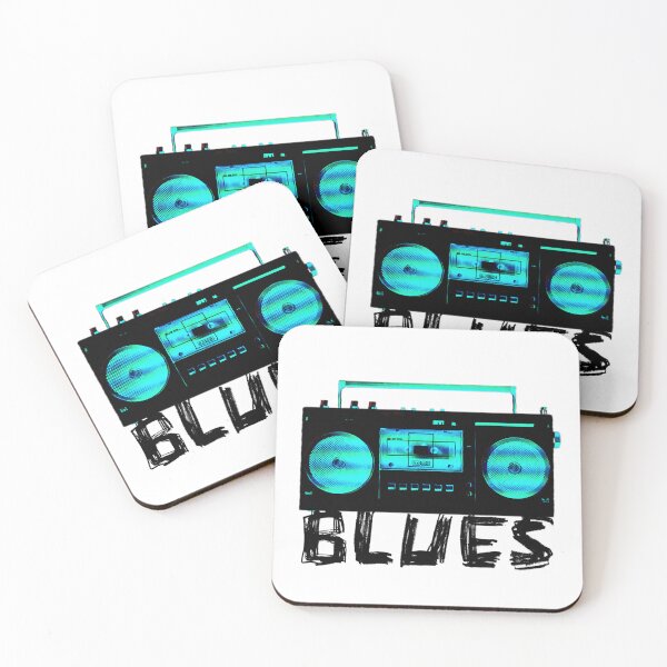 Item preview, Blues Rock Radio for Blues Music designed and sold by badlydrawnbabe.