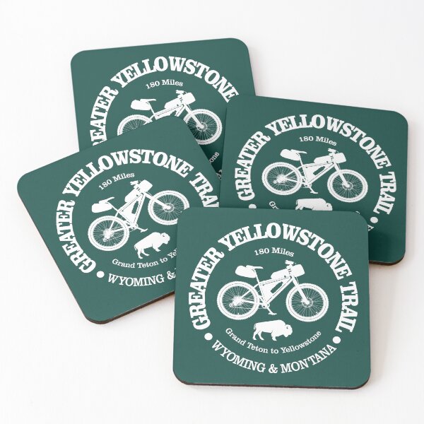 Item preview, Greater Yellowstone Trail (cycling) designed and sold by curranmorgan.