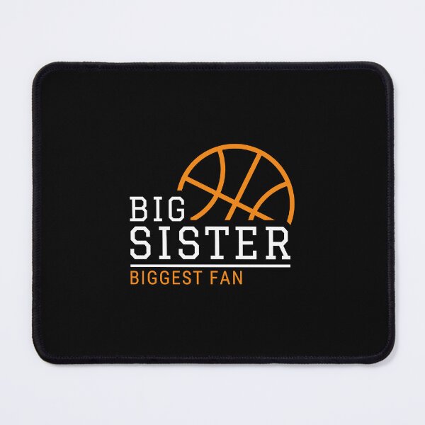 Item preview, Big Sister Biggest Fan Basketball, Basketball Sister, Basketball Sis, Cheer Basketball Family designed and sold by singRsong.