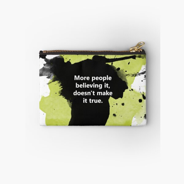Item preview, Atheism Quote: More People Believing It Doesn't Make it True designed and sold by ThisOnAShirt.