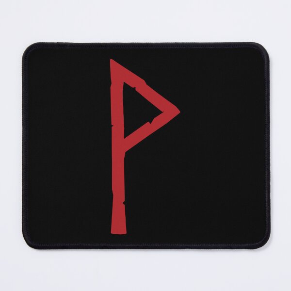 Item preview, Viking Rune - Wunjo Elder Futhark Runic Joy Symbol designed and sold by iscaStudioArt.