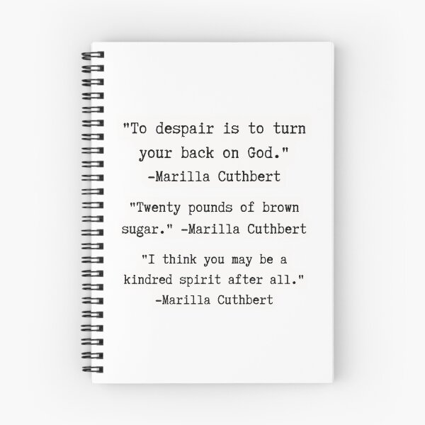Item preview, Ana de las Tejas Verdes | Frases de Marilla Cuthbert designed and sold by WordsToArt.