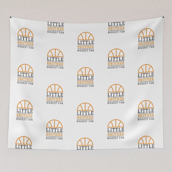 Item preview, Little Brother Biggest Fan Basketball, Basketball Brother, Basketball Bro, Cheer Basketball Family designed and sold by singRsong.