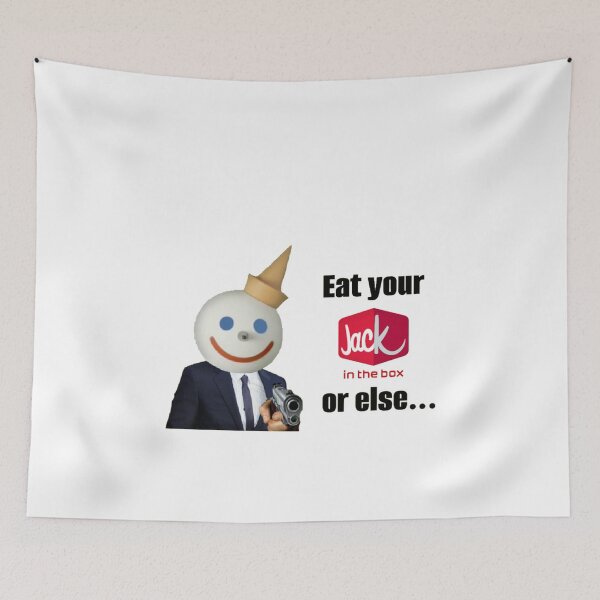 Item preview, Jack in the Box Sticker designed and sold by Sticker-N-Stuff.