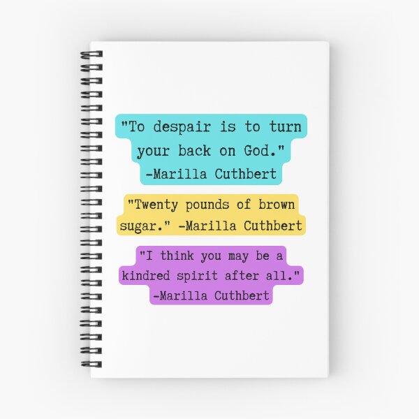 Item preview, Anne of Green Gables | Marilla Cuthbert Quotes | Yellow, Purple, and Teal designed and sold by WordsToArt.