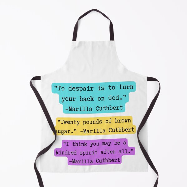 Item preview, Anne of Green Gables | Marilla Cuthbert Quotes | Yellow, Purple, and Teal designed and sold by WordsToArt.