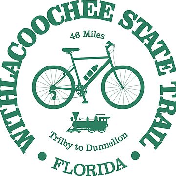 Artwork thumbnail, Withlacoochee State Trail (cycling) by curranmorgan