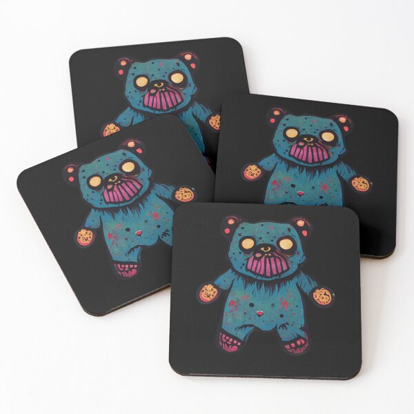 Item preview, Zombie Creepy Kawaii Teddy Bear 7 designed and sold by MythicPrompts.