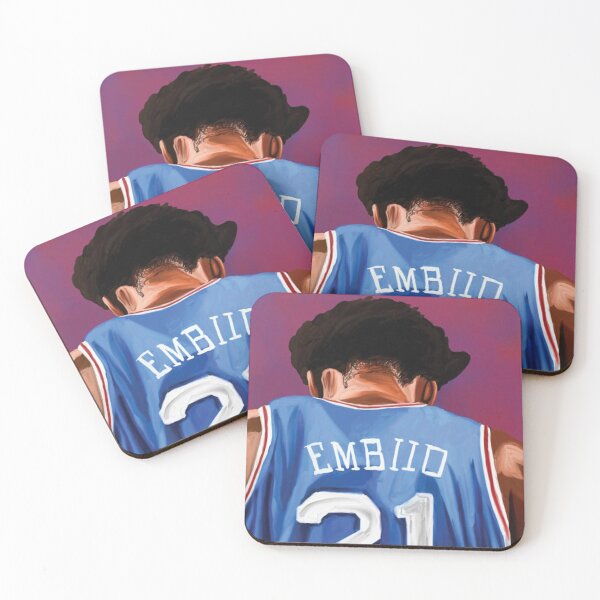 Item preview, 21 Embiid painting  designed and sold by tjamesart.
