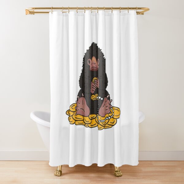 Wizard Cute Badger Shower Curtain