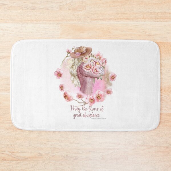 Item preview, Peony abundance, lady with hat designed and sold by PalomaHealing24.
