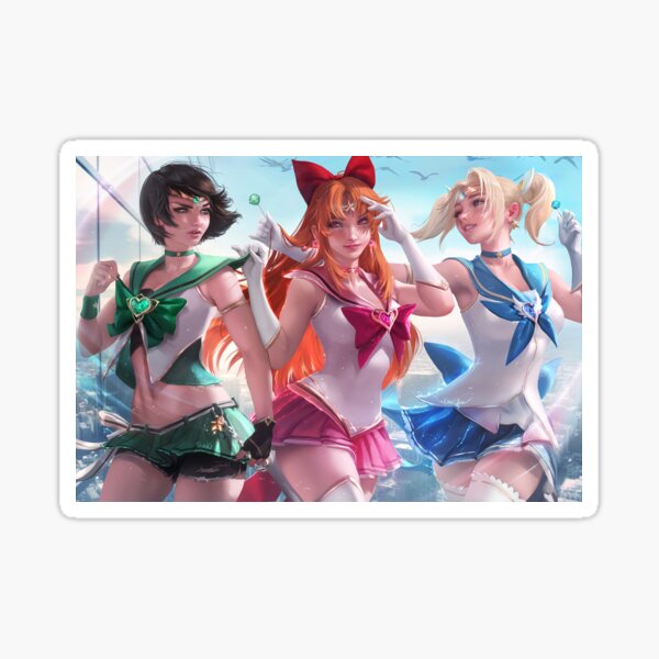 Sailor Powerpuff Sticker