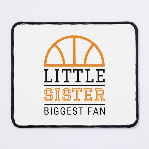 Item preview, Little Sister Biggest Fan Basketball, Basketball Sister, Basketball Sis, Cheer Basketball Family designed and sold by singRsong.