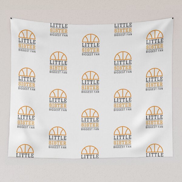 Item preview, Little Sister Biggest Fan Basketball, Basketball Sister, Basketball Sis, Cheer Basketball Family designed and sold by singRsong.