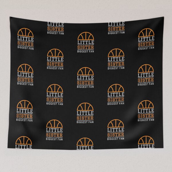 Item preview, Little Sister Biggest Fan Basketball, Basketball Sister, Basketball Sis, Cheer Basketball Family designed and sold by singRsong.