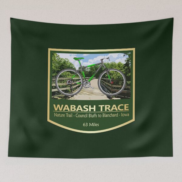 Item preview, Wabash Trace Nature Trail (bike2) designed and sold by curranmorgan.