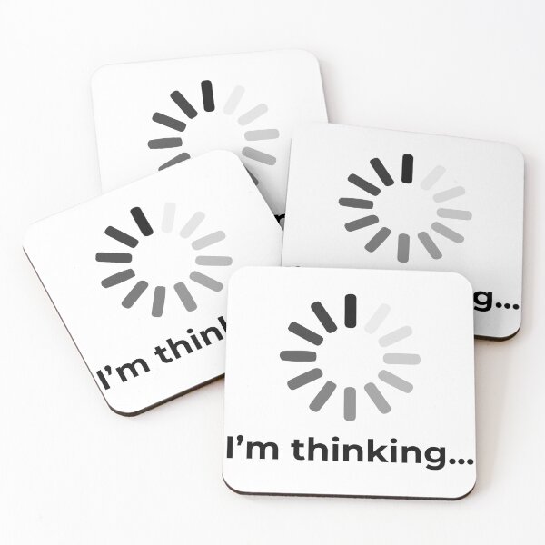 Item preview, I'm Thinking Loading designed and sold by istoriadesign.