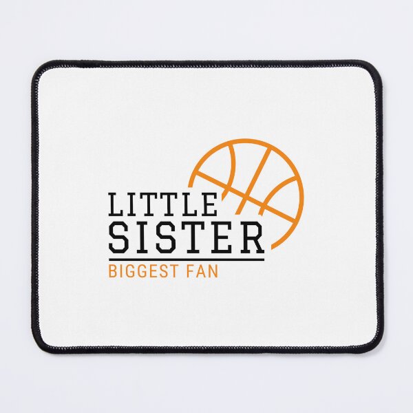 Item preview, Little Sister Biggest Fan Basketball, Basketball Sister, Basketball Sis, Cheer Basketball Family designed and sold by singRsong.