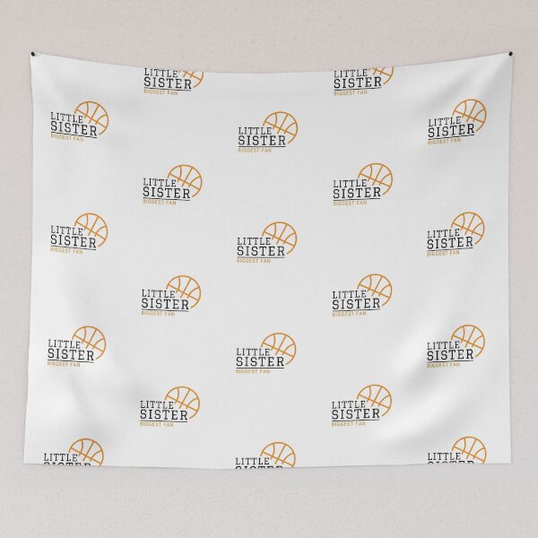 Item preview, Little Sister Biggest Fan Basketball, Basketball Sister, Basketball Sis, Cheer Basketball Family designed and sold by singRsong.