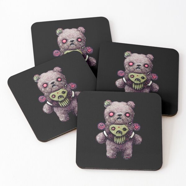 Item preview, Zombie Creepy Kawaii Teddy Bear 9 designed and sold by MythicPrompts.