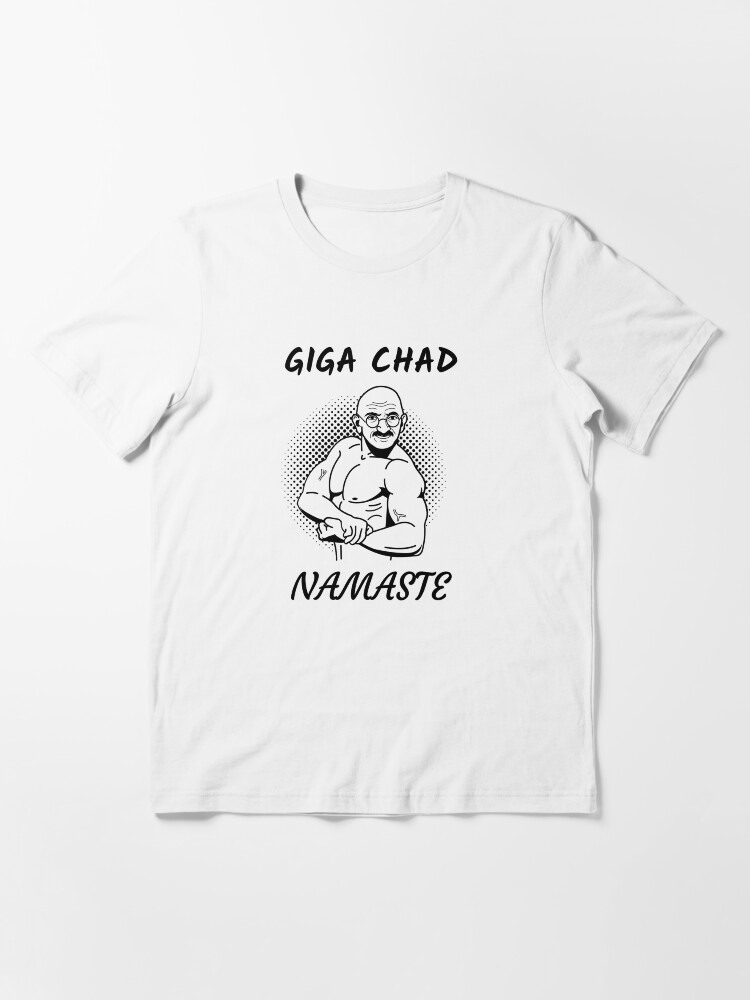 The God Giga Chad Meme Long Sleeve T-Shirt