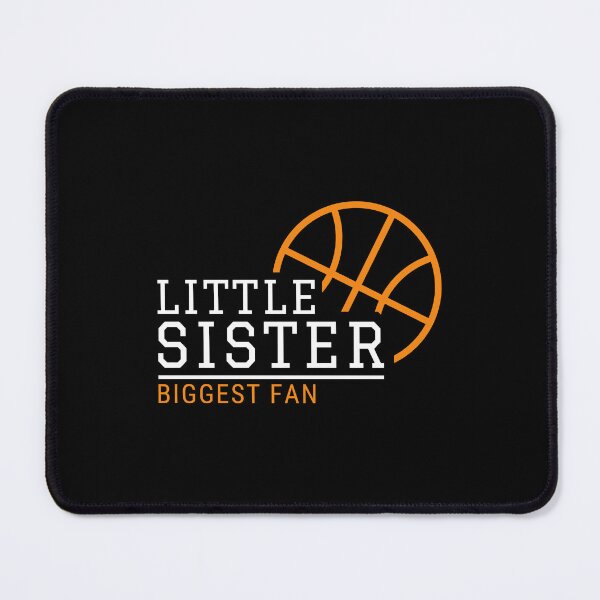 Item preview, Little Sister Biggest Fan Basketball, Basketball Sister, Basketball Sis, Cheer Basketball Family designed and sold by singRsong.